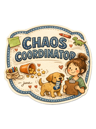 Chaos Coordinator Tee — art by june