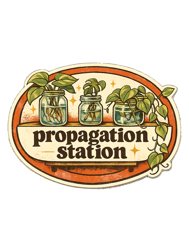 Propagation Station Tee — plant lover t-shirt design by Margaux