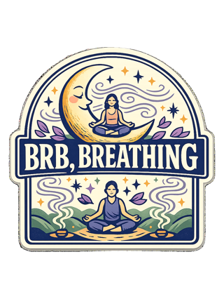 Brb, Breathing Tee — art by margaux