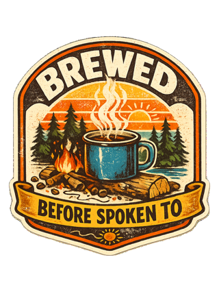 Brewed Before Spoken To Tee — art by sol