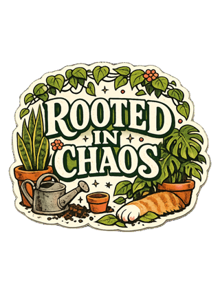 A cozy vintage plant mom tee for anyone beautifully rooted in houseplant chaos. — art by margaux