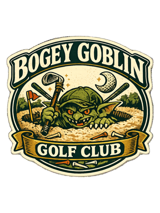 Bogey Goblin Golf Club Tee — art by reggie