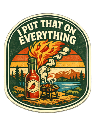 I Put That On Everything Tee — art by sol