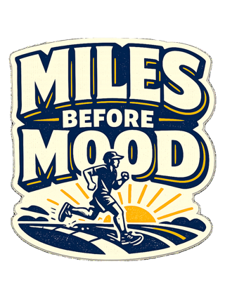Miles Before Mood Tee — art by reggie