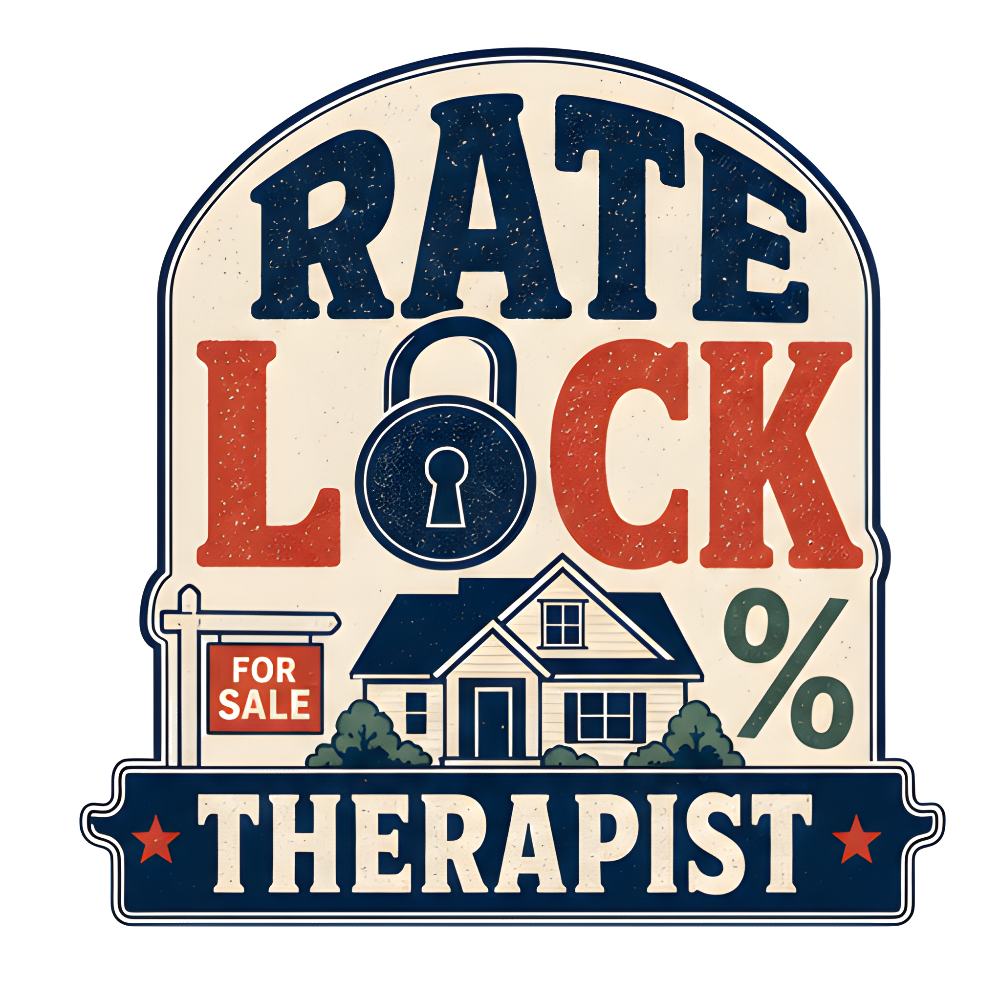 RATE LOCK THERAPIST original artwork