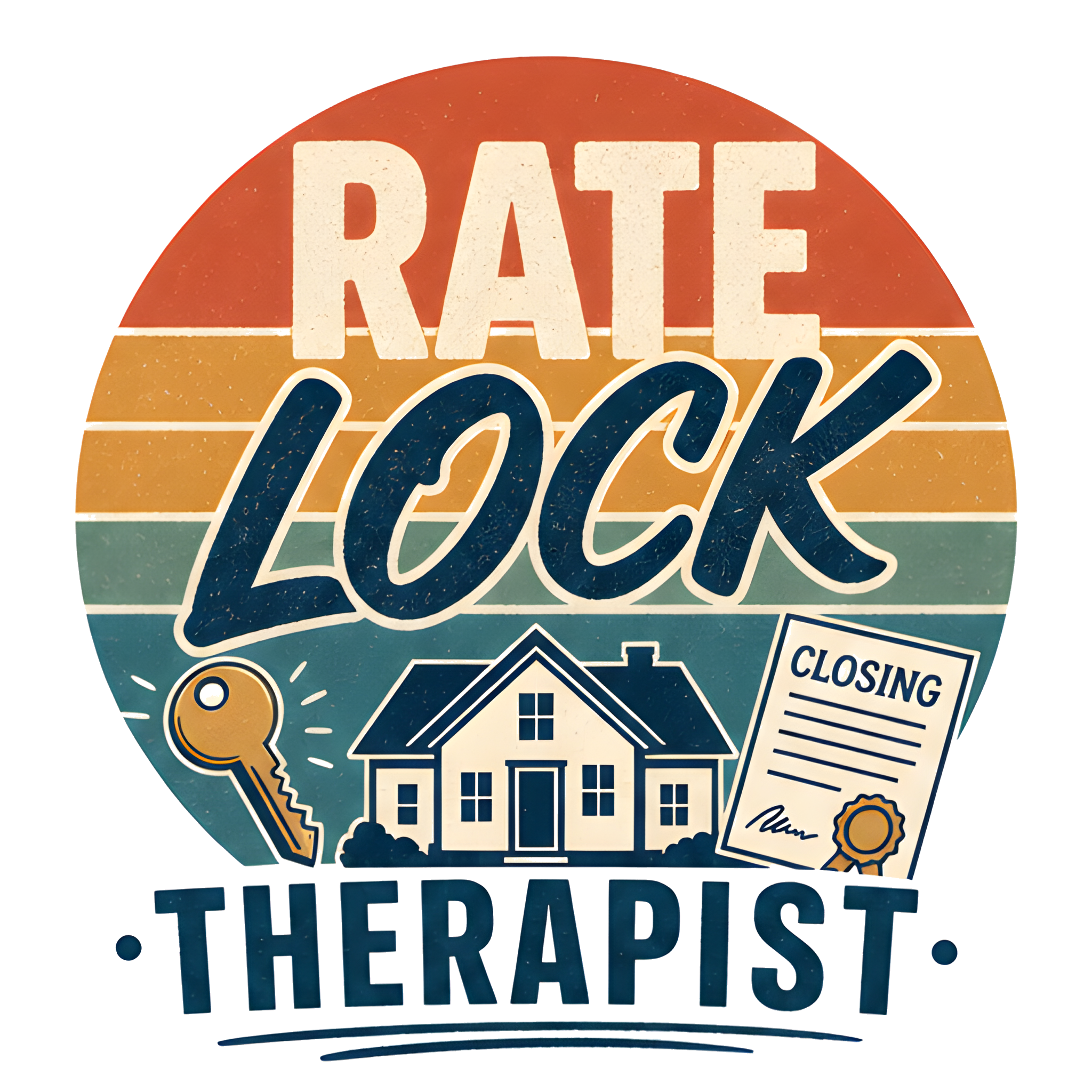 RATE LOCK THERAPIST original artwork