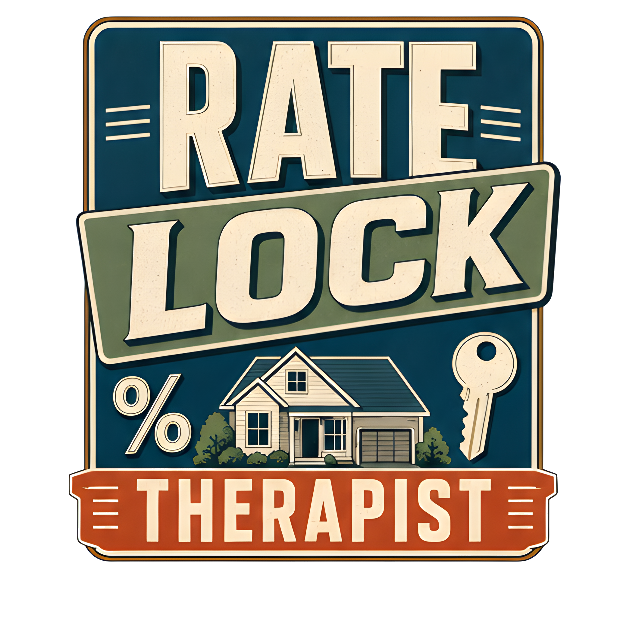 RATE LOCK THERAPIST original artwork