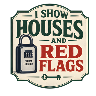 I SHOW HOUSES AND RED FLAGS — art by Bazzai Studio
