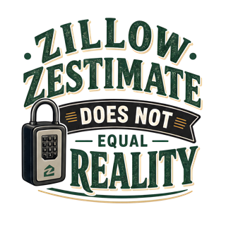 ZILLOW ZESTIMATE DOES NOT EQUAL REALITY — art by Bazzai Studio