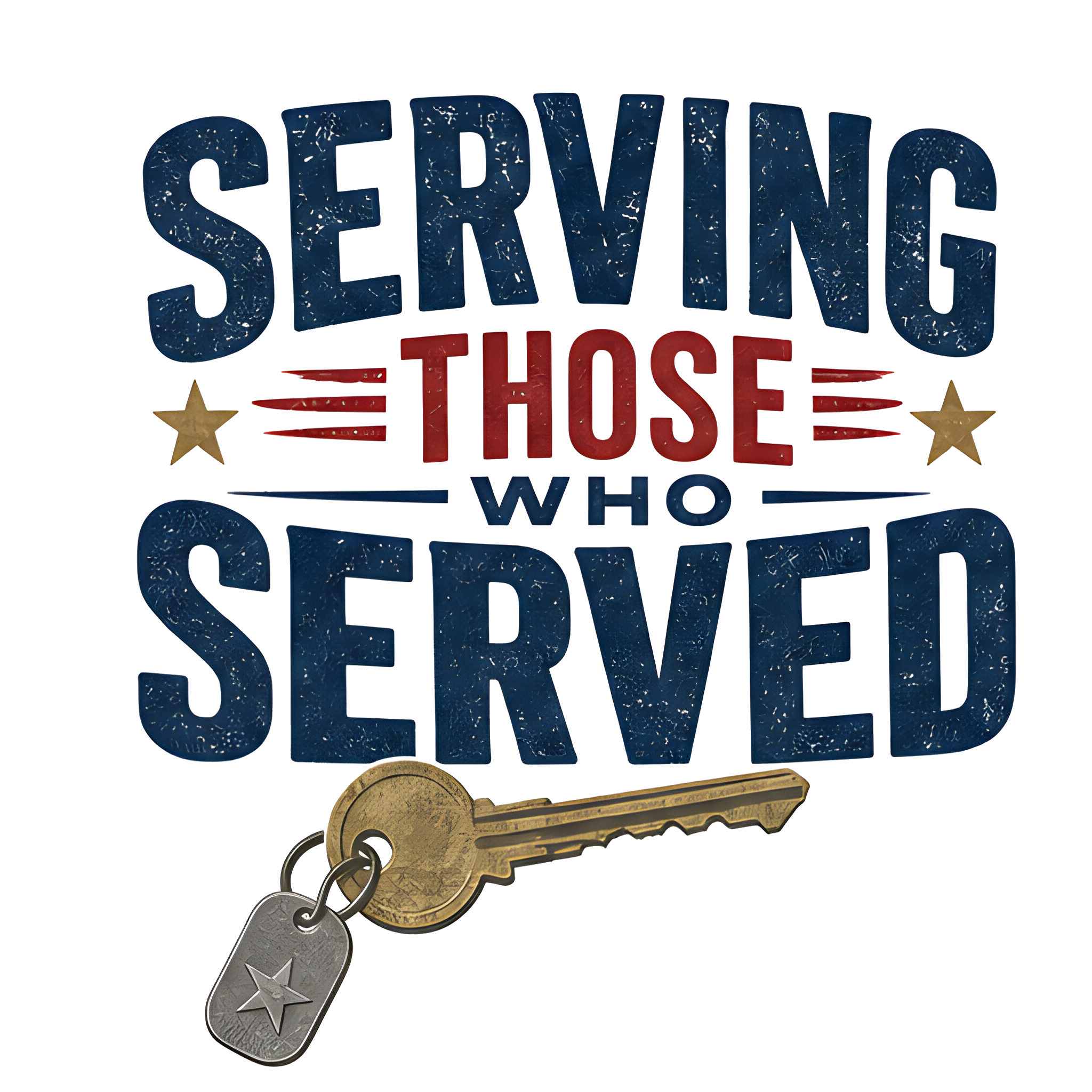 SERVING THOSE WHO SERVED original artwork