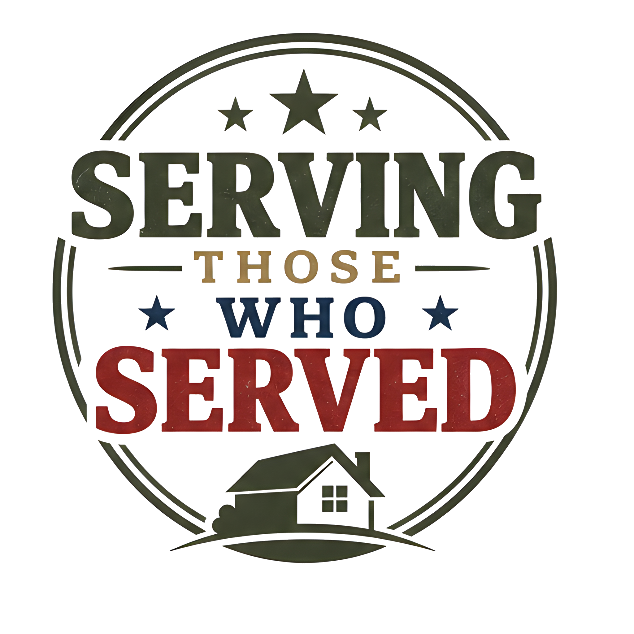 SERVING THOSE WHO SERVED original artwork