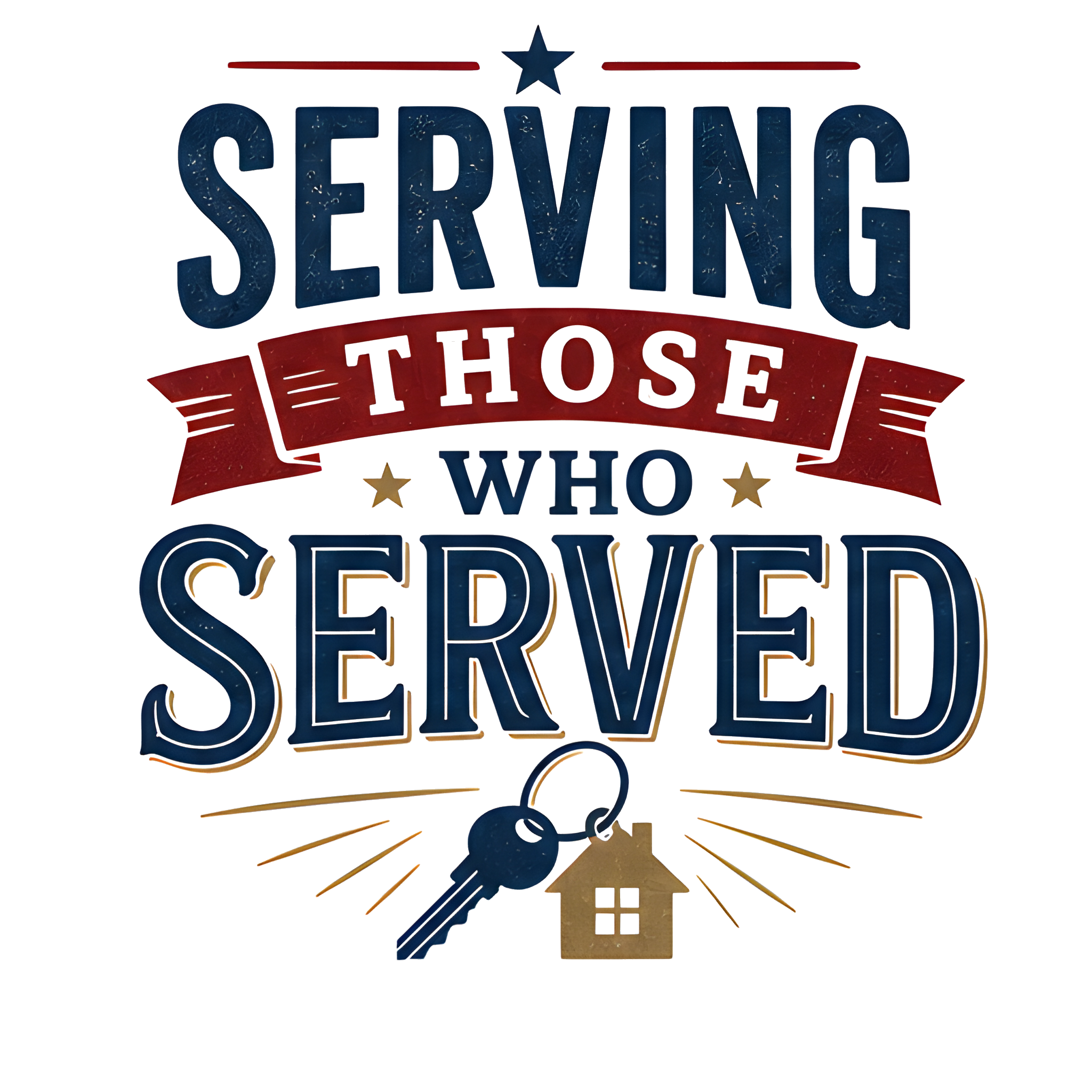 SERVING THOSE WHO SERVED original artwork