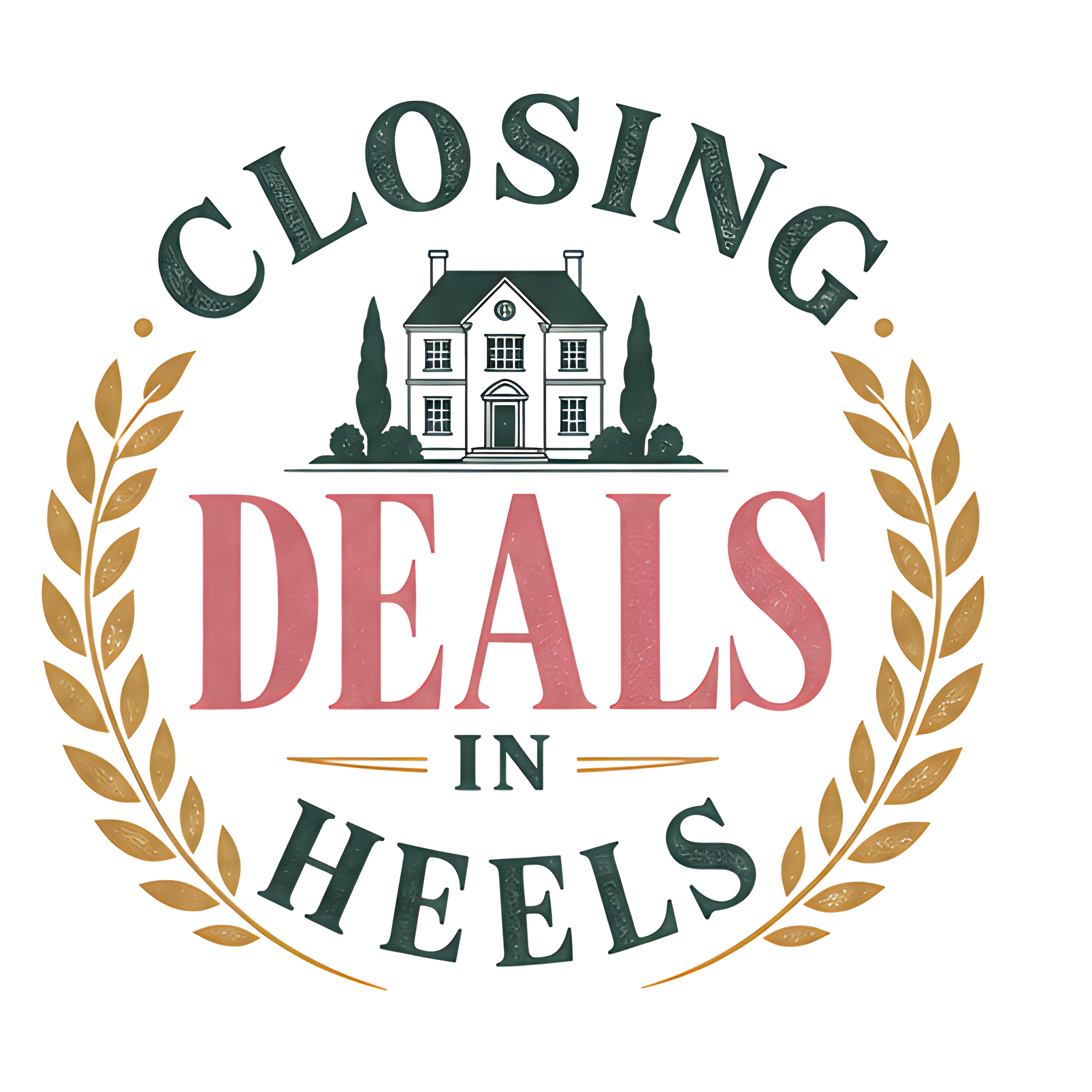 CLOSING DEALS IN HEELS original artwork