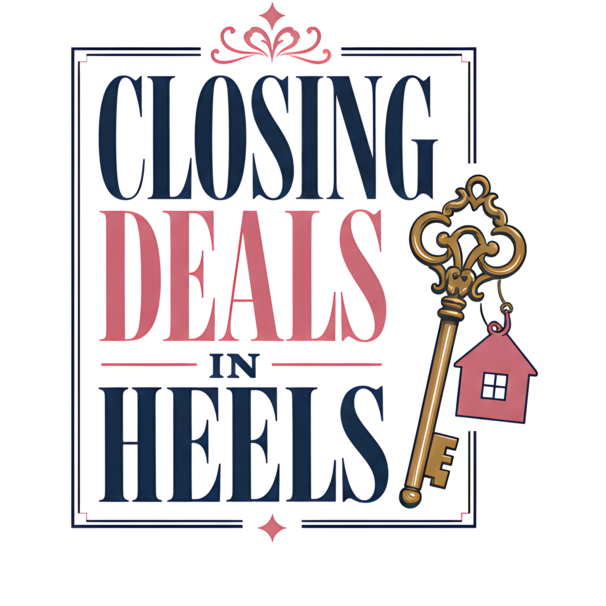 CLOSING DEALS IN HEELS original artwork