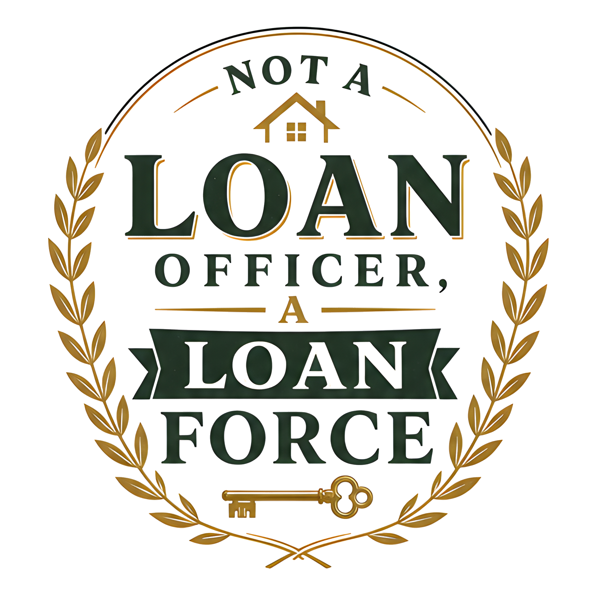 NOT A LOAN OFFICER, A LOAN FORCE original artwork
