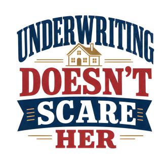 UNDERWRITING DOESN'T SCARE HER — art by Bazzai Studio